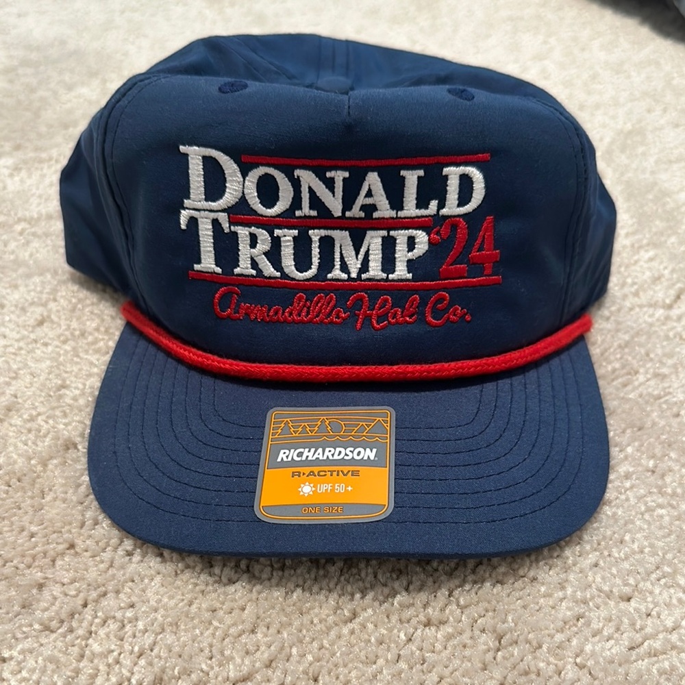 Trump Richardson Navy Hat - never been worn
